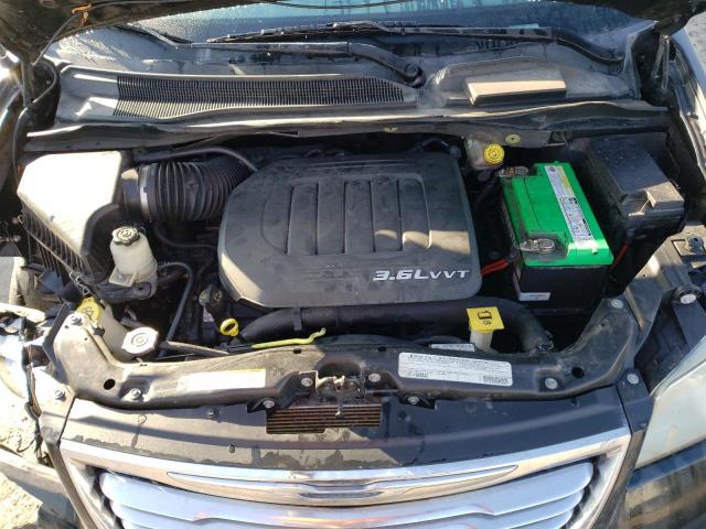 2C4RC1BG0CR207612 - 2012 CHRYSLER TOWN & COU TOURING შავი ფოტო 12