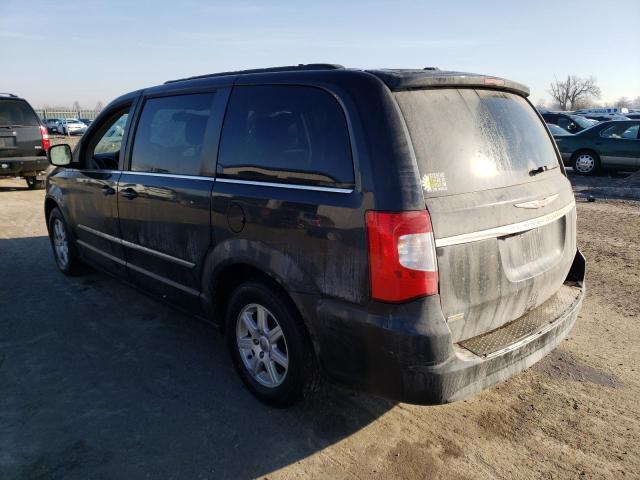 2C4RC1BG0CR207612 - 2012 CHRYSLER TOWN & COU TOURING შავი ფოტო 2