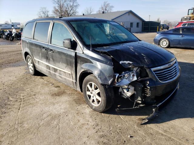 2C4RC1BG0CR207612 - 2012 CHRYSLER TOWN & COU TOURING შავი ფოტო 4