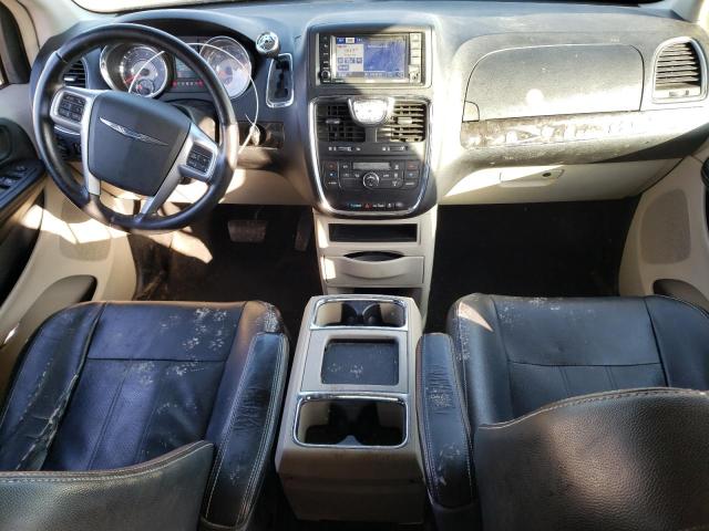 2C4RC1BG0CR207612 - 2012 CHRYSLER TOWN & COU TOURING შავი ფოტო 8