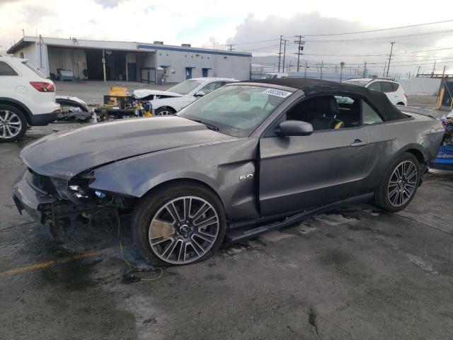 1ZVBP8FF0B5138218 - 2011 FORD MUSTANG GT GRAY photo 1