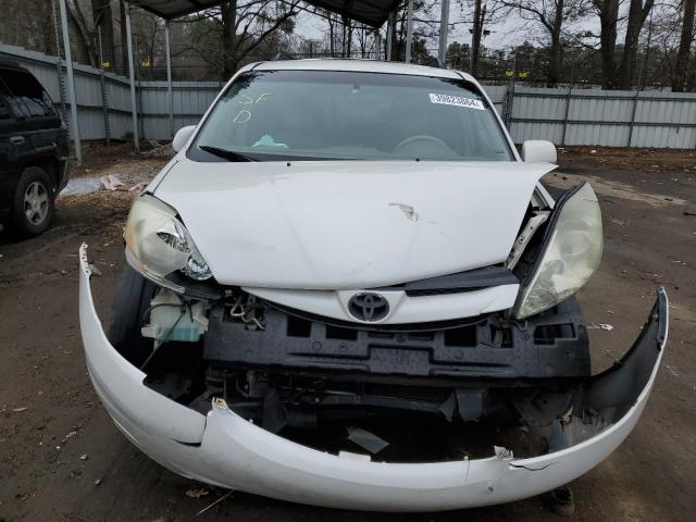 5TDZA22C76S537512 - 2006 TOYOTA SIENNA XLE WHITE photo 5