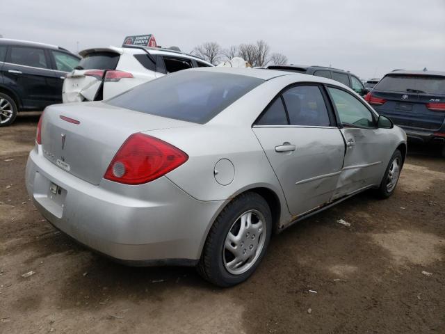 1G2ZF58B374153536 - 2007 PONTIAC G6 VALUE LEADER SILVER photo 3