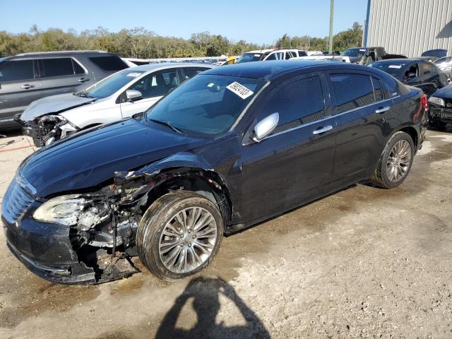 1C3BC2FG7BN516110 - 2011 CHRYSLER 200 LIMITED BLACK photo 1