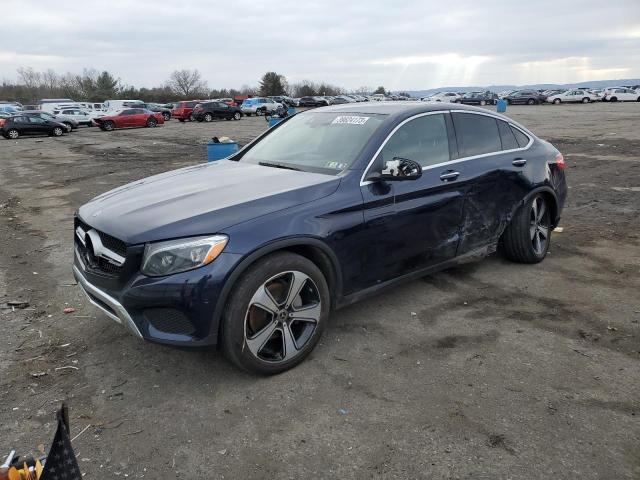 WDC0J4KB4JF386028 - 2018 MERCEDES-BENZ GLC COUPE BLUE photo 1