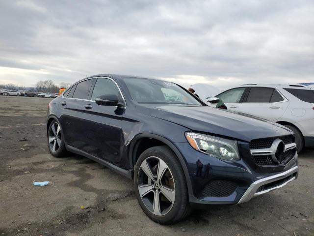 WDC0J4KB4JF386028 - 2018 MERCEDES-BENZ GLC COUPE BLUE photo 4