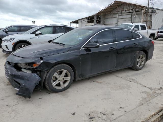 1G1ZD5ST1JF236941 - 2018 CHEVROLET MALIBU LT BLACK photo 1