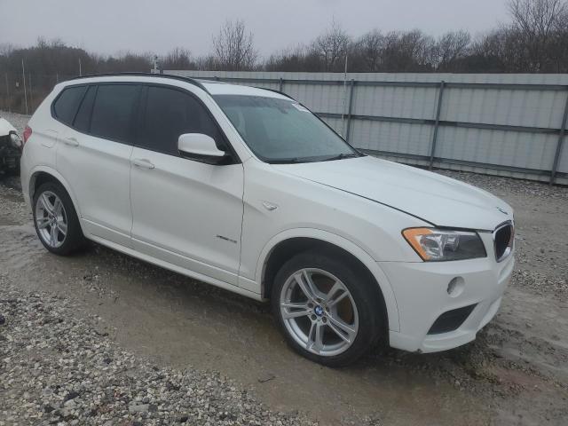 5UXWX9C54D0A13715 - 2013 BMW X3 XDRIVE28I WHITE photo 4