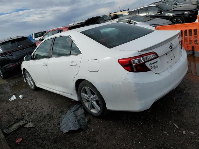 4T1BF1FK1DU711609 - 2013 TOYOTA CAMRY L WHITE photo 2