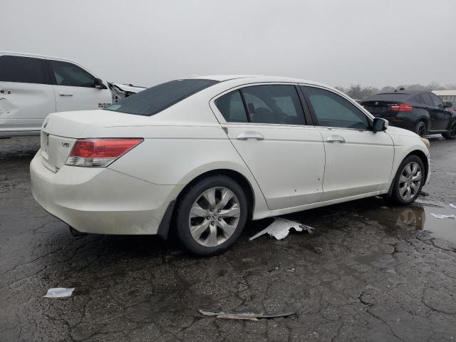 5KBCP3F81AB015778 - 2010 HONDA ACCORD EXL WHITE photo 3