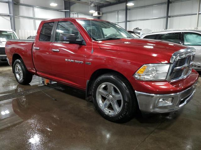 1D7RV1GT8BS645233 - 2011 DODGE RAM 1500 MAROON photo 4