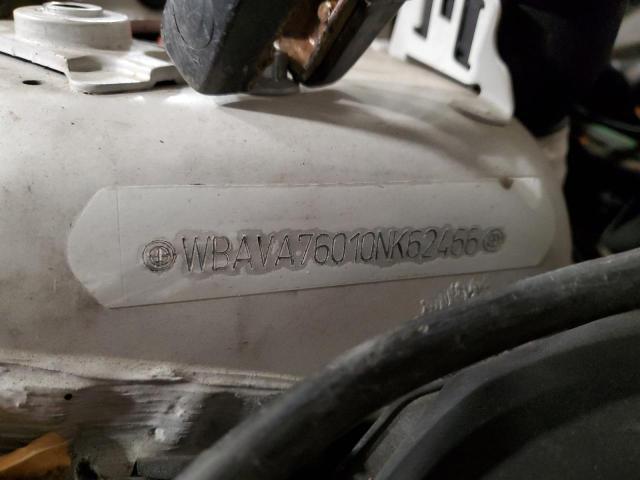 WBAVA76010NK62466 - 2006 BMW 320I WHITE photo 12