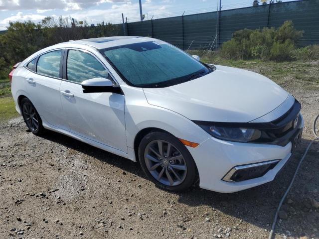 19XFC1F34KE210524 - 2019 HONDA CIVIC EX WHITE photo 4