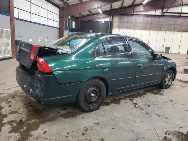 1HGES15562L070292 - 2002 HONDA CIVIC LX GREEN photo 3