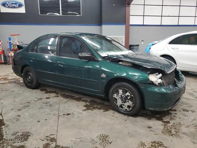 1HGES15562L070292 - 2002 HONDA CIVIC LX GREEN photo 4