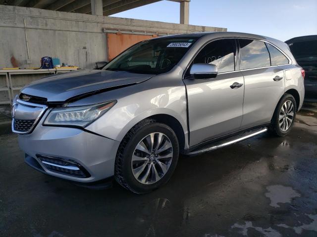 5FRYD3H43FB007162 - 2015 ACURA MDX TECHNOLOGY 银色 照片 1
