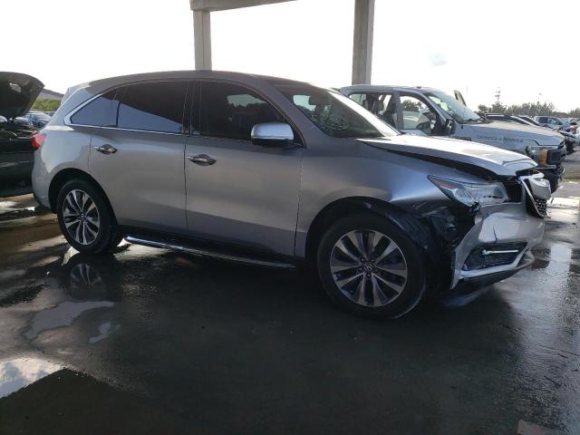 5FRYD3H43FB007162 - 2015 ACURA MDX TECHNOLOGY 银色 照片 4