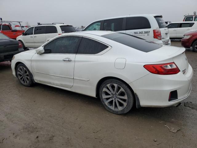 1HGCT2B85EA002784 - 2014 HONDA ACCORD EXL WHITE photo 2