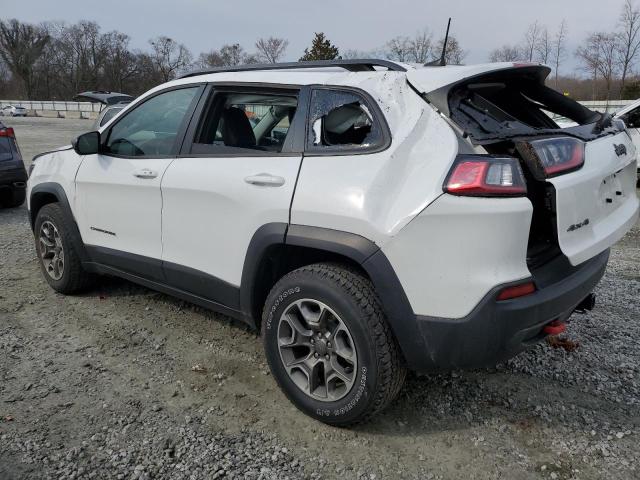 1C4PJMBX2MD109460 - 2021 JEEP CHEROKEE TRAILHAWK WHITE photo 2