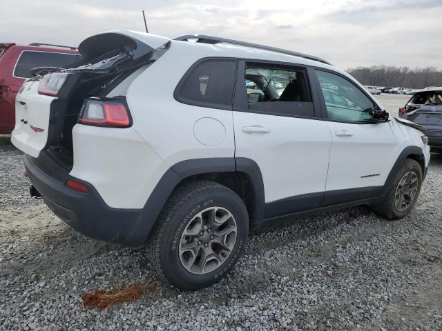 1C4PJMBX2MD109460 - 2021 JEEP CHEROKEE TRAILHAWK WHITE photo 3