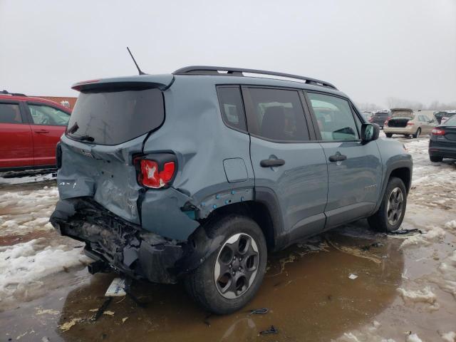 ZACCJBABXHPG29759 - 2017 JEEP RENEGADE SPORT GRAY photo 3