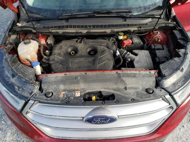 2FMPK3J93GBC46522 - 2016 FORD EDGE SEL RED photo 12