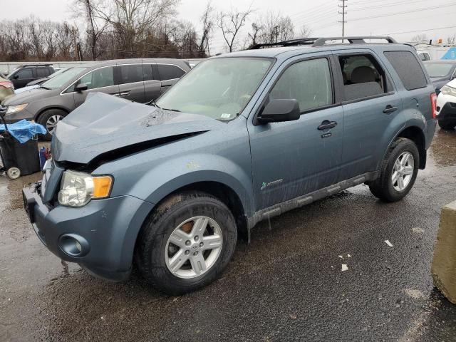 1FMCU4K30BKA14466 - 2011 FORD ESCAPE HYBRID BLUE photo 1