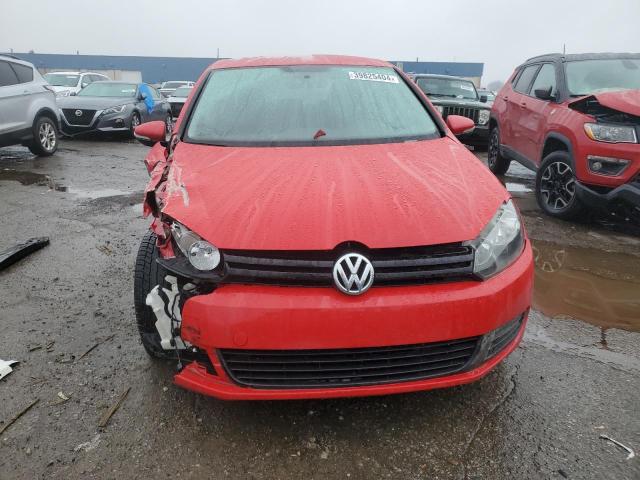 WVWDB7AJ3AW251864 - 2010 VOLKSWAGEN GOLF RED photo 5