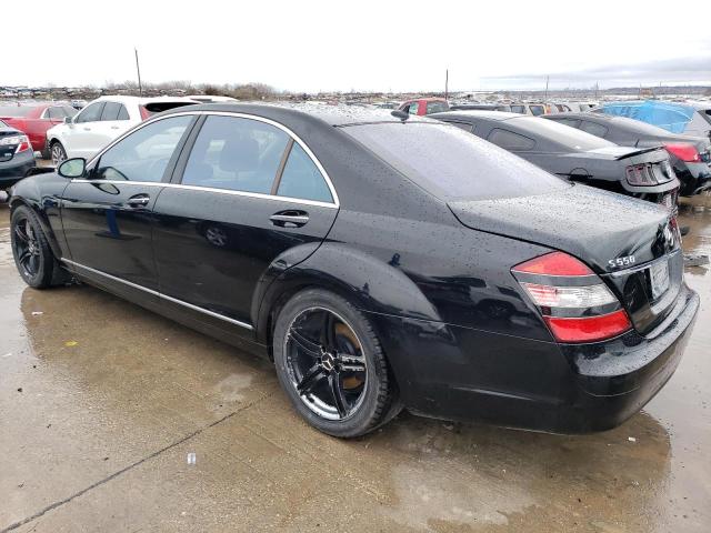 WDDNG71XX8A228508 - 2008 MERCEDES-BENZ S 550 BLACK photo 2