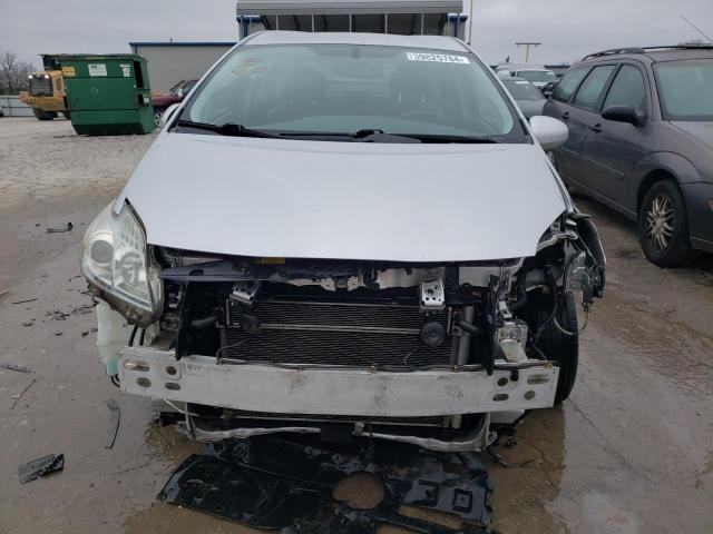 JTDKN3DU6A0177758 - 2010 TOYOTA PRIUS SILVER photo 5