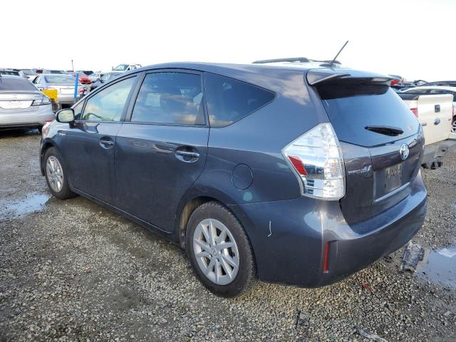 JTDZN3EU1E3311206 - 2014 TOYOTA PRIUS V CHARCOAL photo 2