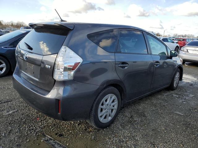 JTDZN3EU1E3311206 - 2014 TOYOTA PRIUS V CHARCOAL photo 3