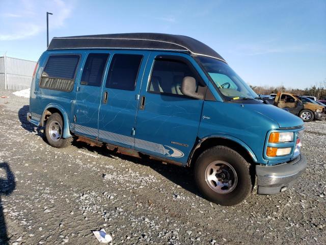 1GDFG15R8W1069438 - 1998 GMC SAVANA RV G1500 BLUE photo 4