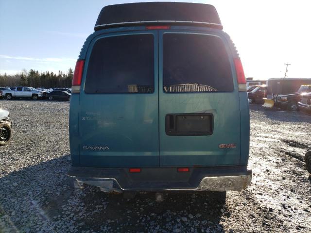 1GDFG15R8W1069438 - 1998 GMC SAVANA RV G1500 BLUE photo 6