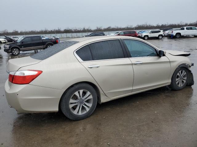 1HGCR2F30EA045443 - 2014 HONDA ACCORD LX GOLD photo 3