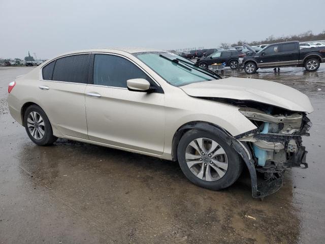 1HGCR2F30EA045443 - 2014 HONDA ACCORD LX GOLD photo 4