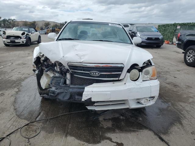 KNAGD128045305760 - 2004 KIA OPTIMA LX WHITE photo 5