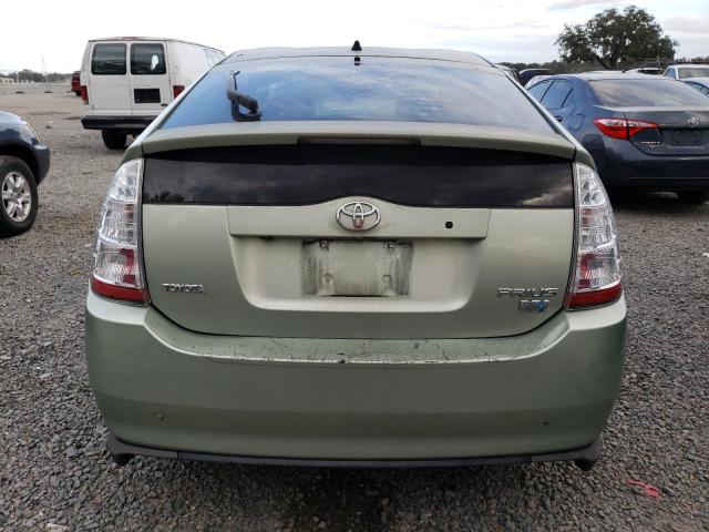 JTDKB20U393498787 - 2009 TOYOTA PRIUS GREEN photo 6