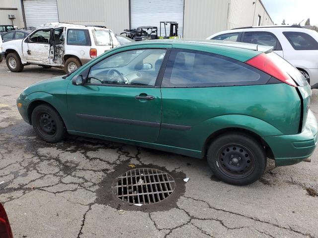 3FAFP31323R114723 - 2003 FORD FOCUS ZX3 GREEN photo 2