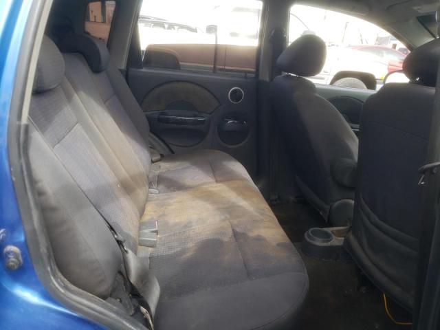 KL1TD66608B035581 - 2008 CHEVROLET AVEO BASE Mavi foto 10