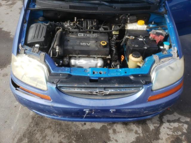 KL1TD66608B035581 - 2008 CHEVROLET AVEO BASE Mavi foto 11