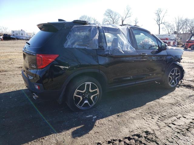 5FNYF8H09NB013360 - 2022 HONDA PASSPORT ELITE 黑色 照片 3