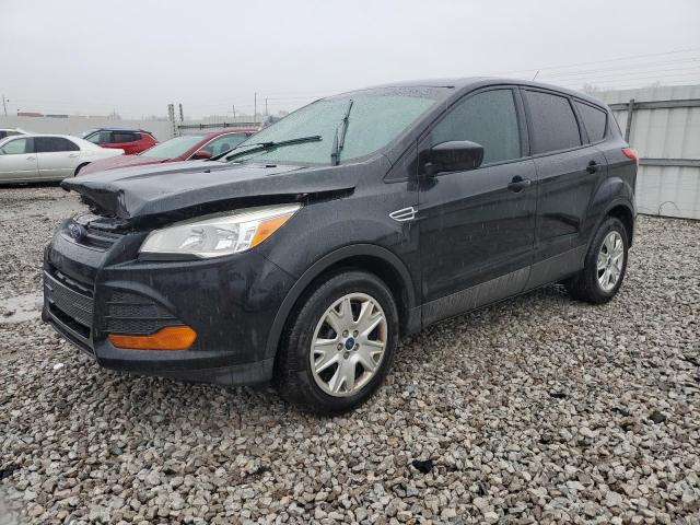 1FMCU0F76EUA69325 - 2014 FORD ESCAPE S BLACK photo 1