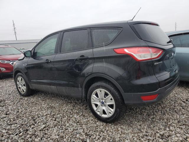 1FMCU0F76EUA69325 - 2014 FORD ESCAPE S BLACK photo 2