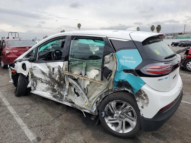 1G1FW6S07P4127266 - 2023 CHEVROLET BOLT EV 1LT WHITE photo 2