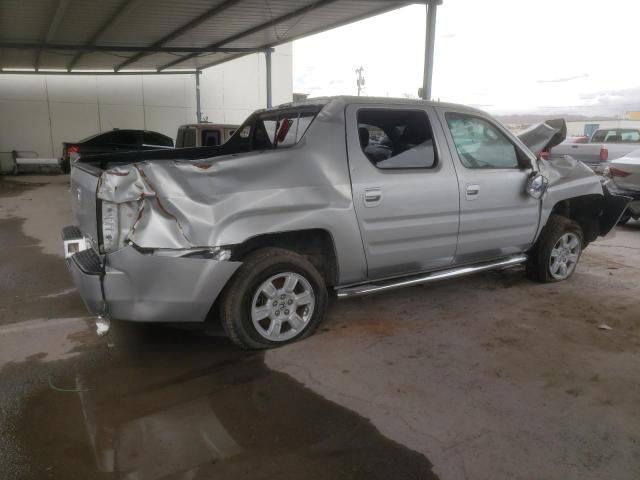 2HJYK16527H542160 - 2007 HONDA RIDGELINE RTL SILVER photo 3