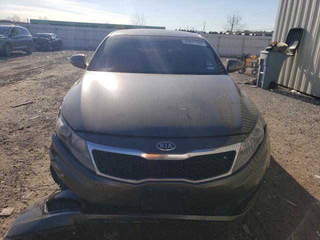 KNAGM4A71B5177441 - 2011 KIA OPTIMA LX GRAY photo 5