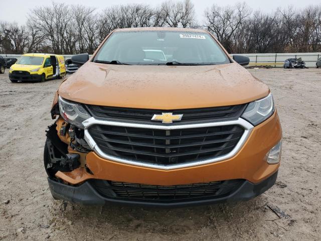 2GNAXHEV1J6140240 - 2018 CHEVROLET EQUINOX LS ORANGE photo 5