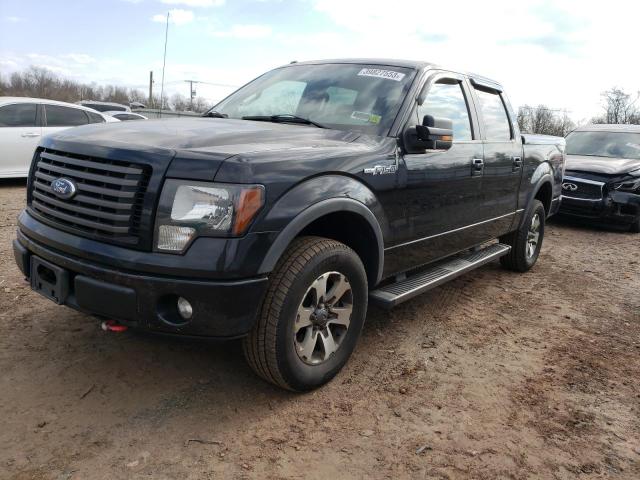 1FTFW1EF6CFA24137 - 2012 FORD F150 SUPERCREW BLACK photo 1