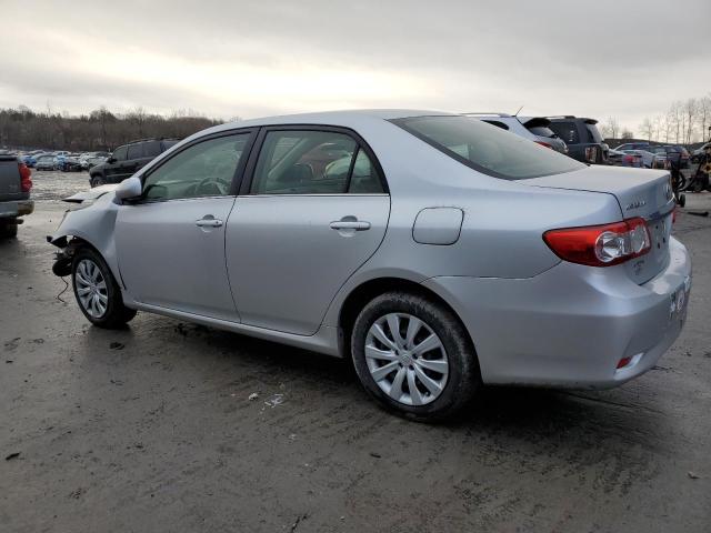 JTDBU4EEXDJ115584 - 2013 TOYOTA COROLLA BASE SILVER photo 2